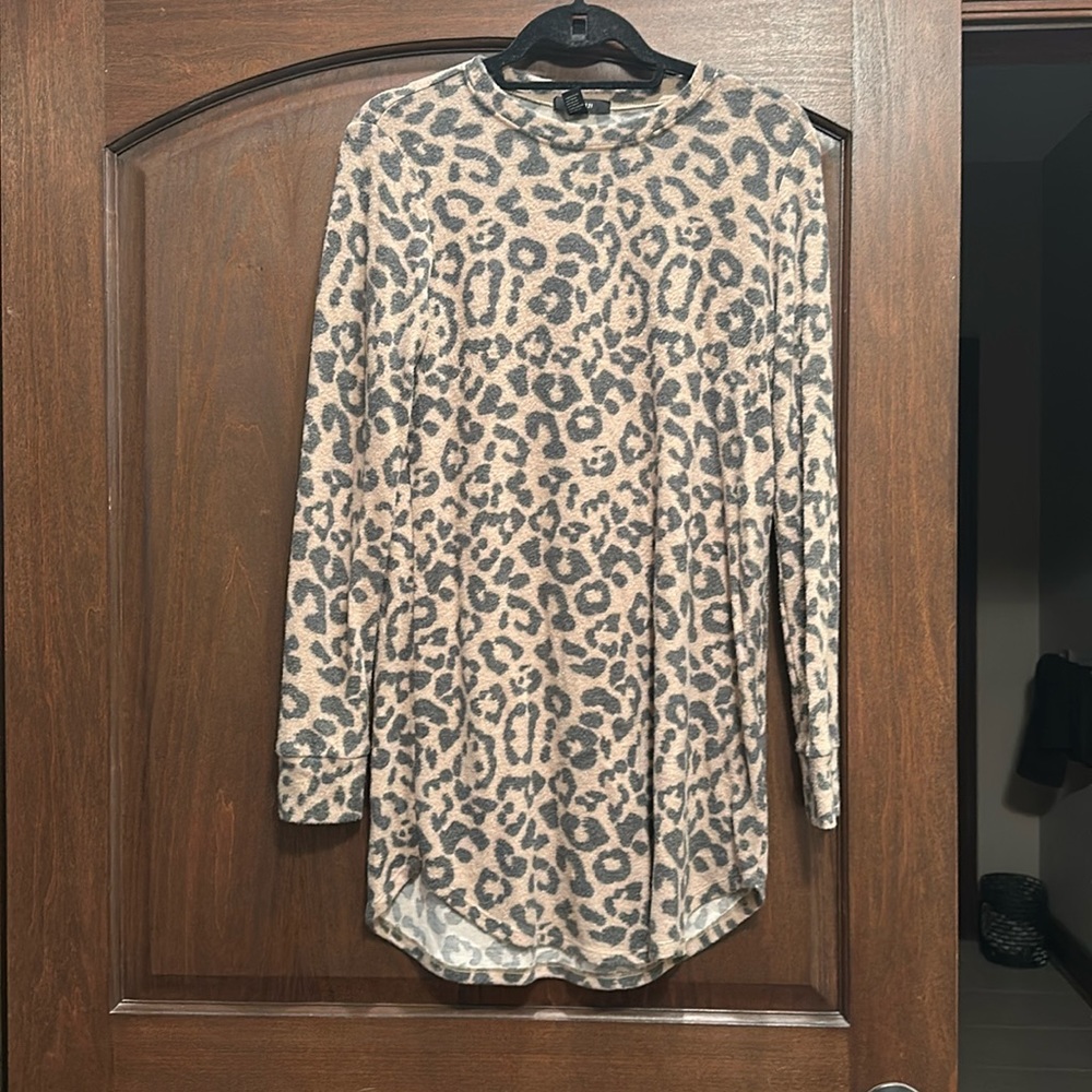 Forever 21 Cheetah Print Dress